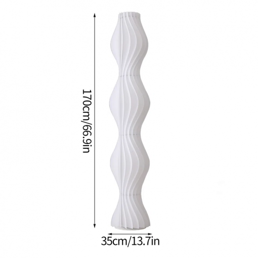 allicia 66.9'' rust led novelty floor lamp