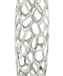 bodo gold aluminum metal coral cutout coral decorative vase, 10