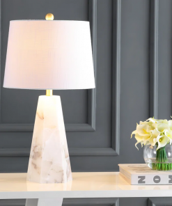 thoms 26" alabaster led table lamp