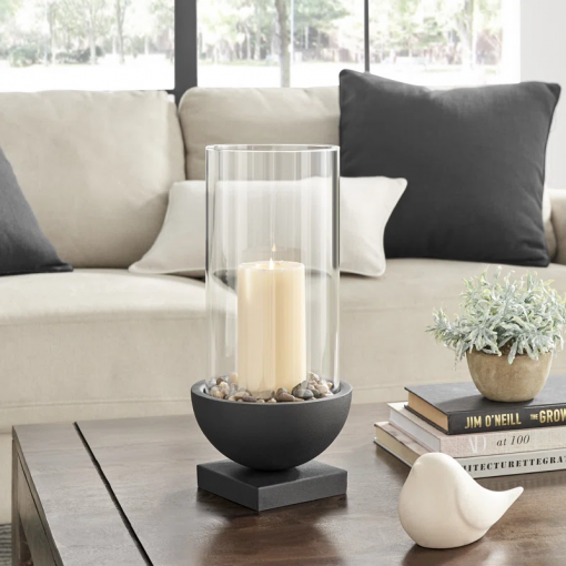 tabletop centerpiece candle holders metal tabletop hurricane