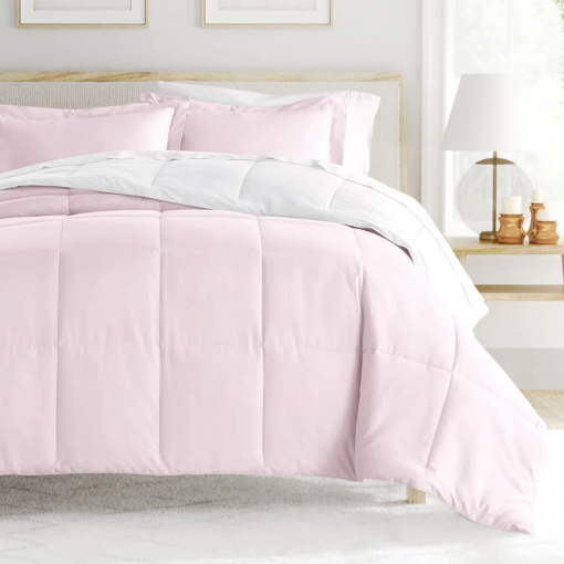 reversible down alternative comforter bedding set
