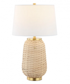 zelie wicker/rattan table lamp