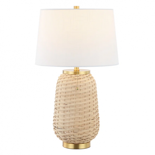 zelie wicker/rattan table lamp