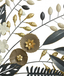 weylyn traditional plants & flowers wall decor on metal
