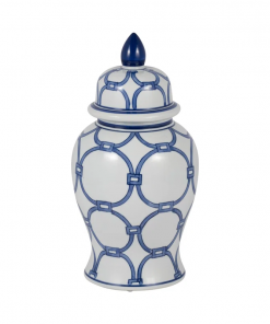 cinya ceramic vase and decorative temple jar with lid elegant flower vase for home decor