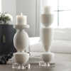 16'' h tabletop candlestick with candle included