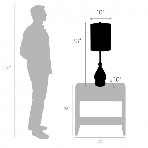 aronson table lamp
