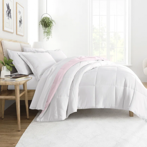 reversible down alternative comforter bedding set
