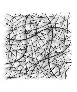 handmade modern abstract wall decor on metal