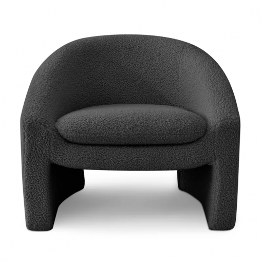 emmie boucle barrel chair