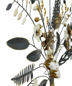 weylyn traditional plants & flowers wall decor on metal