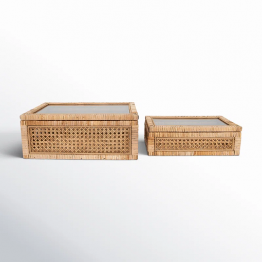 edelie 2 piece decorative box set