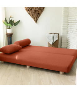 amala daybed fold out queen sleeper premium boucle sleek and modern lounge for relaxing