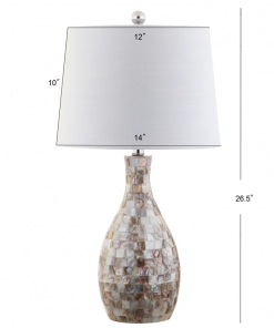 crewe shell table lamp