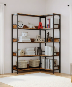 nabile corner bookcase
