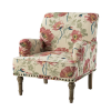 antoan 28.7"w floral print upholstered armchair