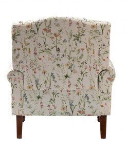 mooresville upholstered armchair with solid wood legs