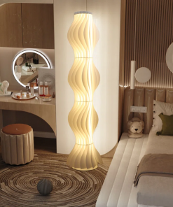 allicia 66.9'' rust led novelty floor lamp