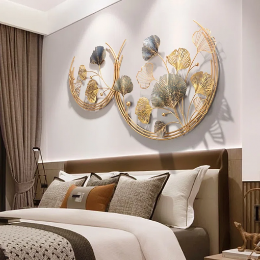 glam plants & flowers wall decor on metal