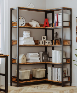 nabile corner bookcase