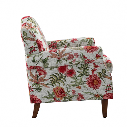 mooresville armchair with nailhead trims
