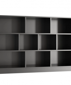 presly 3 tier cube bookcase modern bookshelf with 10 cubes