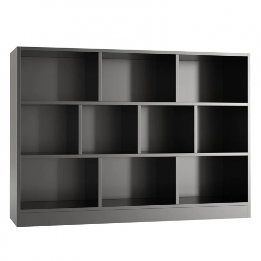 presly 3 tier cube bookcase modern bookshelf with 10 cubes