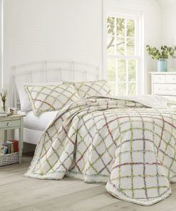 ruffle garden cotton quilt