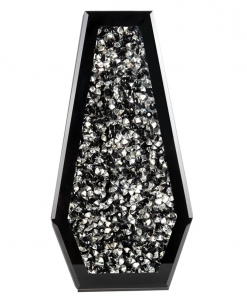 cerrie 14in indoor glass table vase