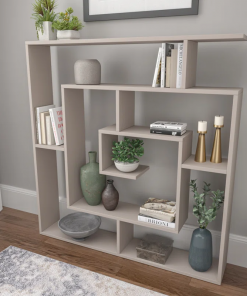 abston geometric bookcase