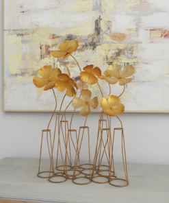 vienne metal flower sculpture