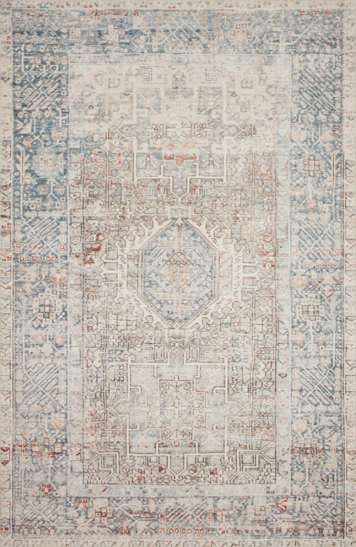jules oriental natural/ocean area rug