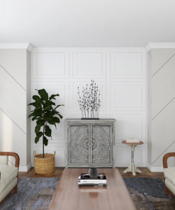 phillipston metal floral decorative black sculpture with loose stones