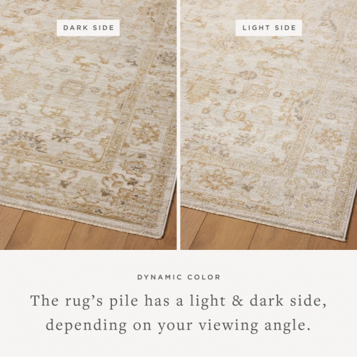 pace natural / gold area rug