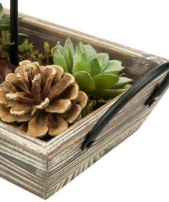 3 slot tabletop candelabra tray