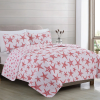 nautical blue starfish reversible quilt set with shams