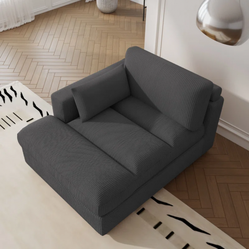 bentura upholstered chaise lounge