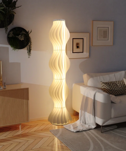 allicia 66.9'' rust led novelty floor lamp