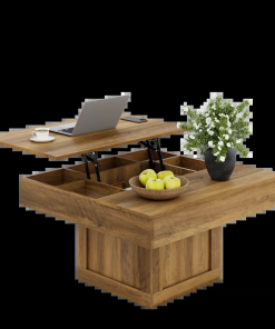 led lift top coffee table with storage