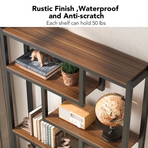 kunigunde geometric bookcase