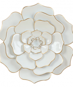 handmade boho plants & flowers wall decor on metal