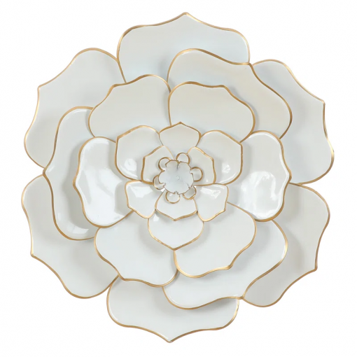 handmade boho plants & flowers wall decor on metal