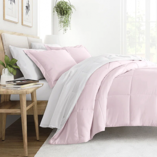 reversible down alternative comforter bedding set