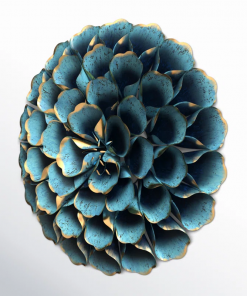 handmade traditional plants & flowers wall decor on metal