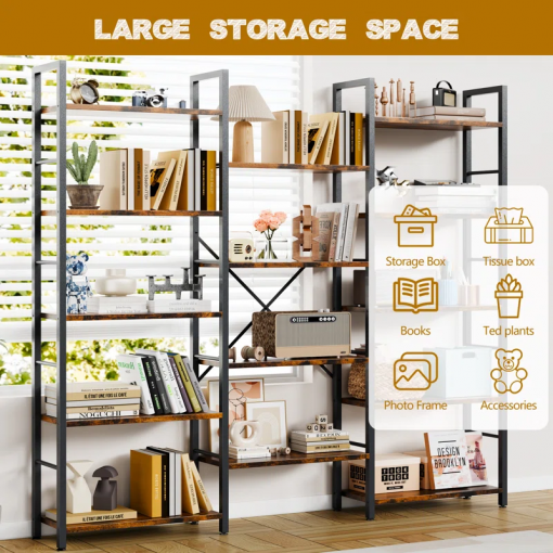 weissberg 5 tier etagere bookcase