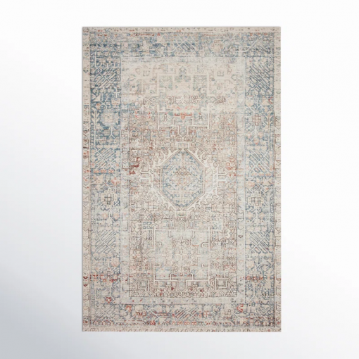 jules oriental natural/ocean area rug