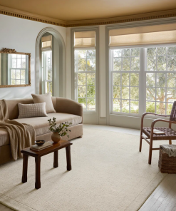 henley ivory / smoke area rug